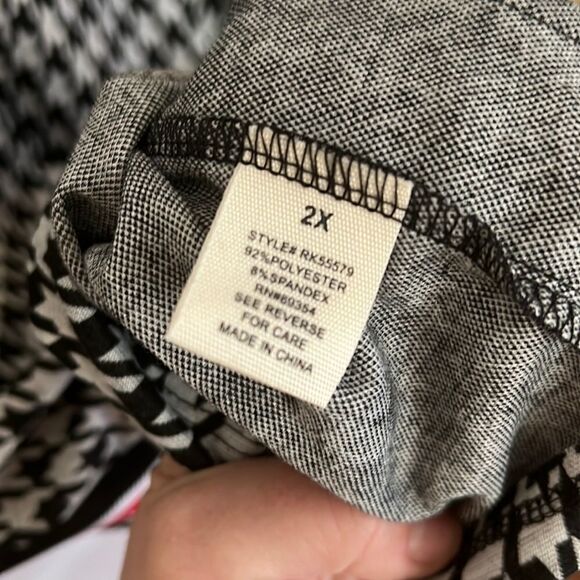 No Comment Plus Race Stripe Plaid Dress - Picture 6 of 6